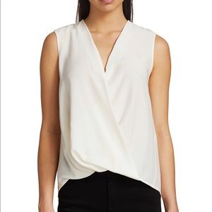 RAG&BONE white sleeveless Victor Blouse Sz-S $295
